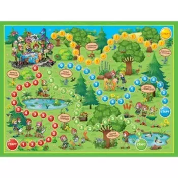 Настольная игра «Идём в гости к эколятам»