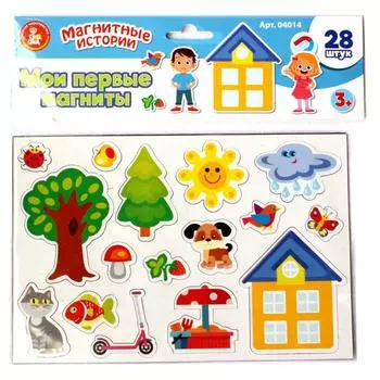 Настольная игра магнитная «Мои первые магниты»