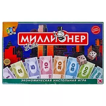 Настольная игра «Миллионер-элит», мягкая коробка