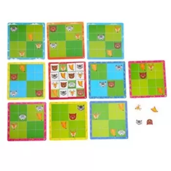 Настольная игра на логику «Животные леса»