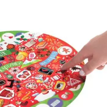 Настольная интерактивная игра «Новый год: Переполох», новогодняя, 7+