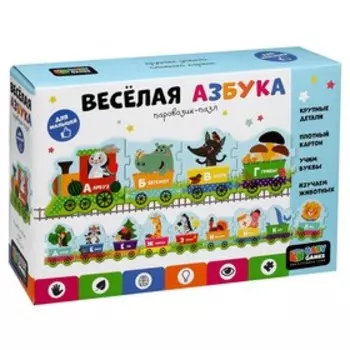 Настольная игра «Паровозик. Азбука», Baby Games