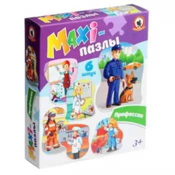 Настольная игра-пазл «Профессии» 6 картинок