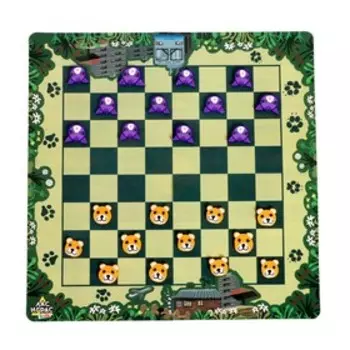 Настольная игра «Пёсики котики» детские нарды + уголки