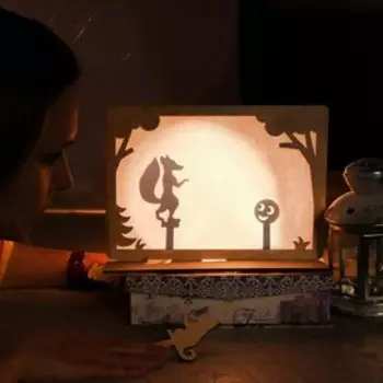 Театр теней для детей «Колобок», с ширмой