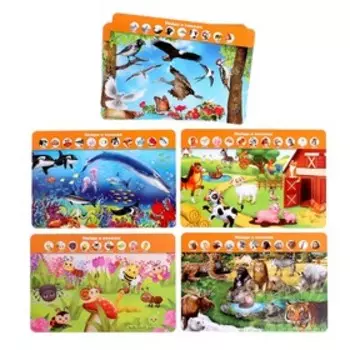 Настольная игра «Умное лото. Половинки: весёлые животные», мемори, от 1 игрока, 3+