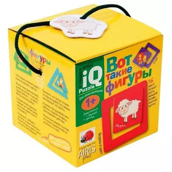 Настольная игра-вкладыши «Вот такие фигуры»