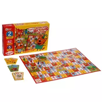 Настольная интерактивная игра «Азбука и счёт», Три кота