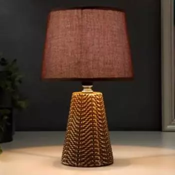 Настольная лампа 08936/1 E14 40Вт кофе 17х17х30 см RISALUX