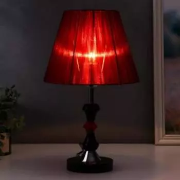 Настольная лампа 105427 RED, 1х40Вт Е27, цвет МИКС