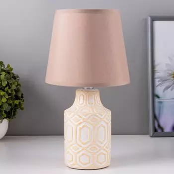 Настольная лампа 16499/1 E14 40Вт бежевый 20х20х32 см