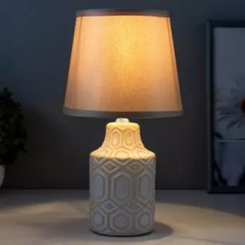 Настольная лампа 16499/1 E14 40Вт шампанское 20х20х32 см