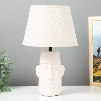 Настольная лампа 16541/1 E14 40Вт белый 22х22х37,5 см