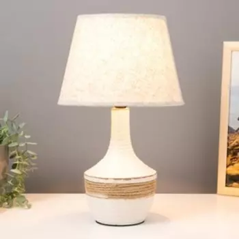 Настольная лампа 16542/1 E14 40Вт белый 22х22х37,5 см RISALUX