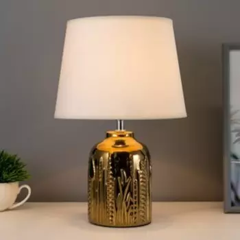 Настольная лампа 16586/1 E14 40Вт золото 23х23х33 см