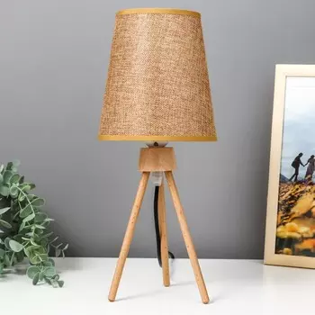 Настольная лампа 16600/1CF E27 40 Вт кофе 161636.5 см RISALUX