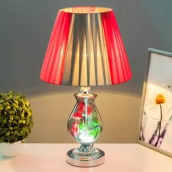 Настольная лампа 16686/1 E27 40Вт хром 29х29х50 см RISALUX