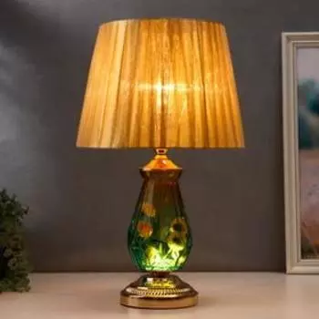 Настольная лампа 16688/1 E27 40Вт золото 29х29х50 см RISALUX