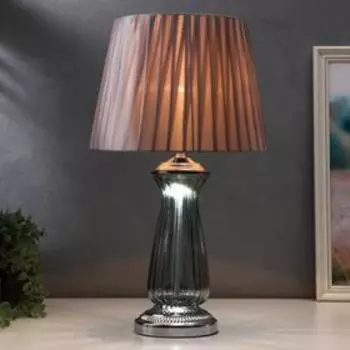 Настольная лампа 16693/1CR E27 40Вт хром 31х31х54 см RISALUX