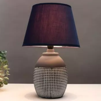 Настольная лампа 16772/1BL E14 40 Вт синий 13.513.539 см RISALUX