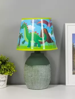 Настольная лампа 16772/1GN E14 40 Вт зеленый 202039 см RISALUX