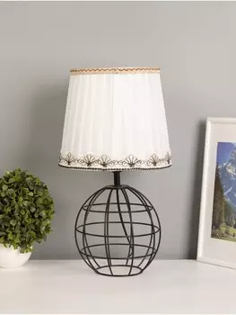 Настольная лампа 16784/1 E27 40 Вт черный 303040 см RISALUX