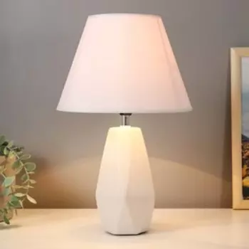 Настольная лампа 16873/1WT E14 40 Вт белый 232336 см RISALUX