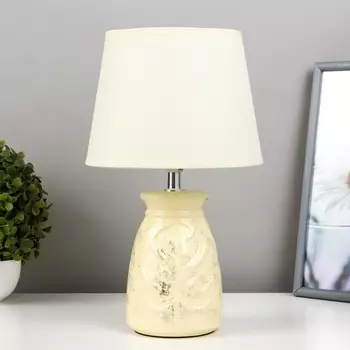 Настольная лампа 16882/1BG E14 40Вт бежевый 20х20х34 см