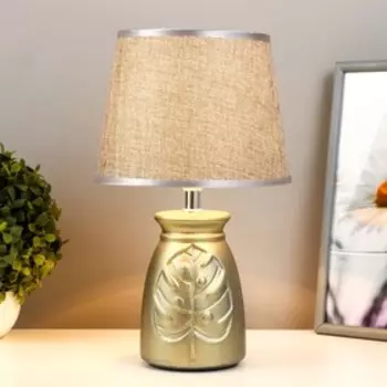 Настольная лампа 16882/1GR E14 40 Вт серый 202034 см RISALUX