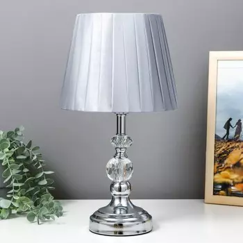 Настольная лампа 16884/1 Е27 40 Вт хром 222235 см RISALUX