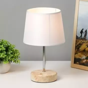 Настольная лампа "Аэлита" 1х40Вт E14 оранжевый 18х18х31см