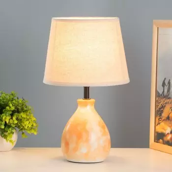 Настольная лампа «Адара» Е14 40 Вт оранжевый 202033 см RISALUX