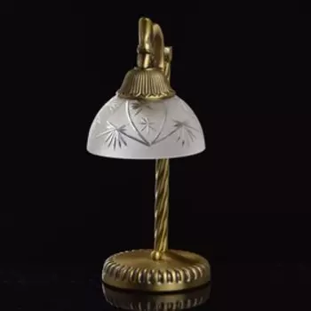 Настольная лампа "Афродита" 1x60W Е27 античная бронза 17x22x38см