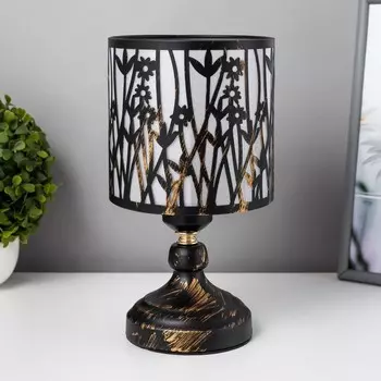 Настольная лампа «Алми» Е27 черный 141427 см RISALUX