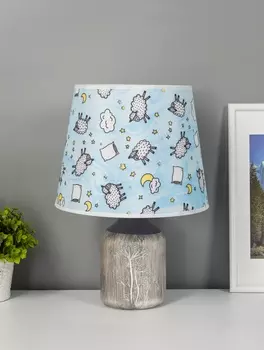 Настольная лампа «Амбрелла» Е14 40 Вт серый 242422 см RISALUX