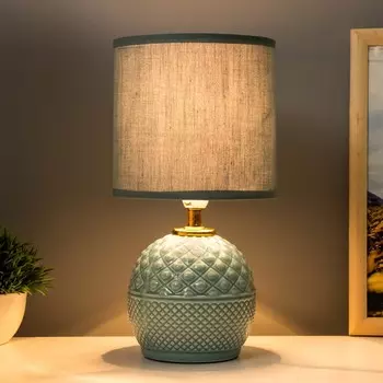 Настольная лампа RISALUX «Антеро», E14, 40 Вт, зеленый, 151529 см