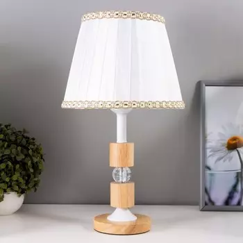 Настольная лампа Ариса E27 40 Вт белый 252542.5 см RISALUX