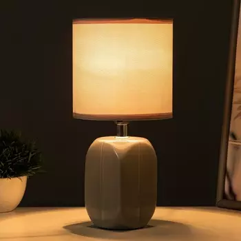 Настольная лампа «Арон» Е14 40 Вт серый 131325 см RISALUX