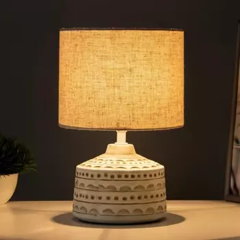 Настольная лампа «Асенди» Е14 40 Вт белый 151525 см RISALUX