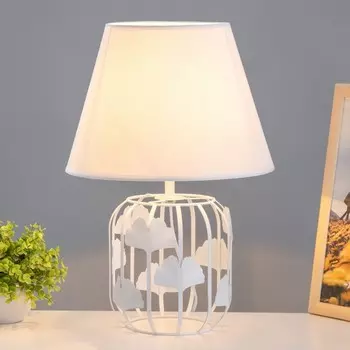 Настольная лампа «Азария» E14 40 Вт белый 272742 см RISALUX