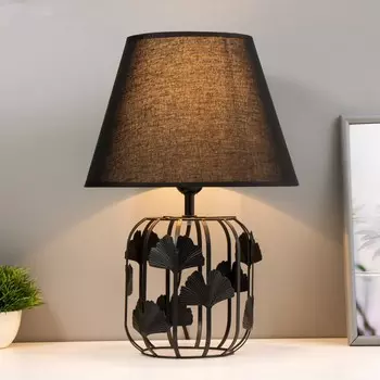 Настольная лампа «Азария» E27 40 Вт черный 272742 см RISALUX