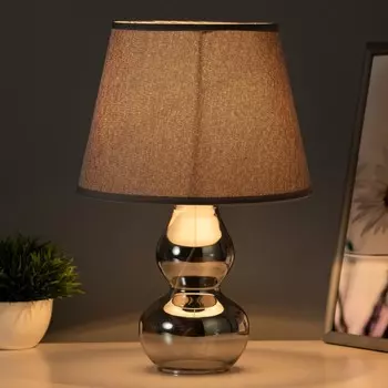 Настольная лампа «Бабена» Е27 40 Вт серый 212133 см RISALUX