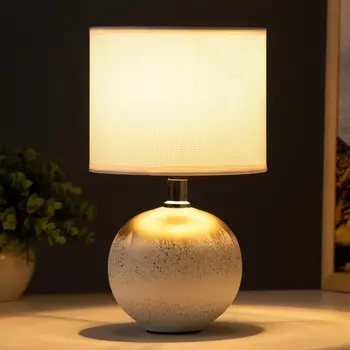 Настольная лампа «Балле» 1хE14 белый 151526 см RISALUX