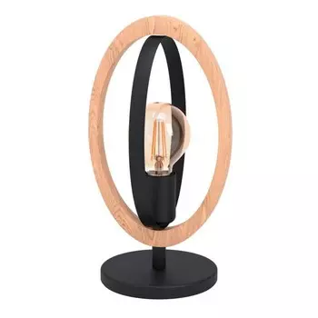 Настольная лампа BASILDON, 1x40Вт E27, цвет чёрный