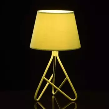 Настольная лампа "Берк" 1x40W E27 хром 25x25x42см