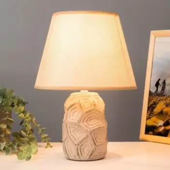 Настольная лампа «Бриана» Е14 40 Вт бежевый 22.522.535 см RISALUX