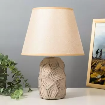 Настольная лампа «Бриана» Е14 40 Вт бежевый 22.522.535 см RISALUX