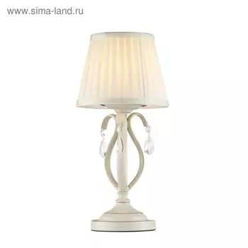 Светильник настольный Maytoni ARM172-01-G, 1хE14, 40Вт, 18х18х39 см, цвет бежевый