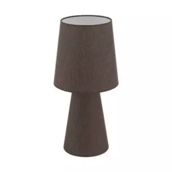 Настольная лампа CARPARA 2x12Вт E27 коричневый