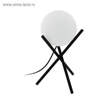 Настольная лампа CASTELLATO 28Вт E14, чёрный